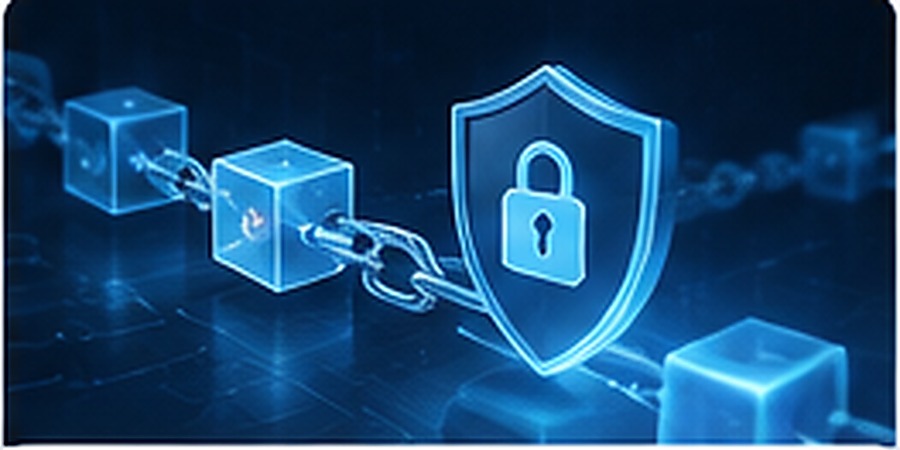 Blockchain security visual